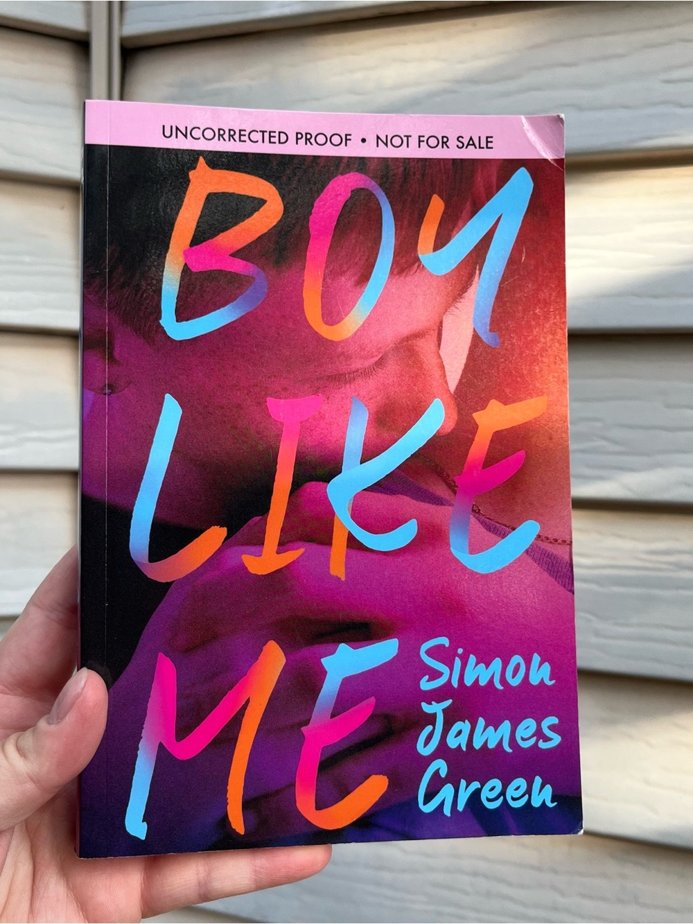 📚 4/25$ 📚 Boy Like Me by Simon James Green | ARC Book